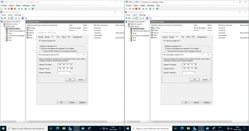 Configurer un VPN L2TP/IPsec de site à site sur Windows Serveur 2022