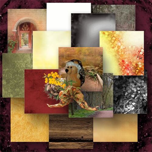 KIT BONJOUR L'AUTOMNE DE JOSY CREATIONS