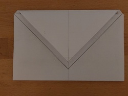 Une enveloppe cadeau en tissu