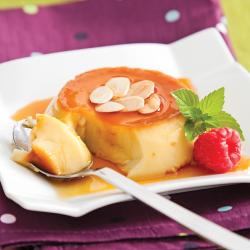 La crème aux oeufs végétal et son délice d’amande
