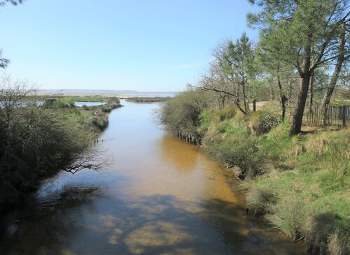 Randonnée les 3 eaux de Saint-Brice à Arès