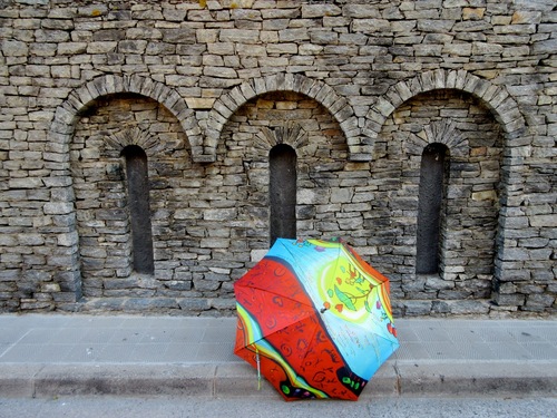 Nos parapluies Poiré Guallino en Espagne