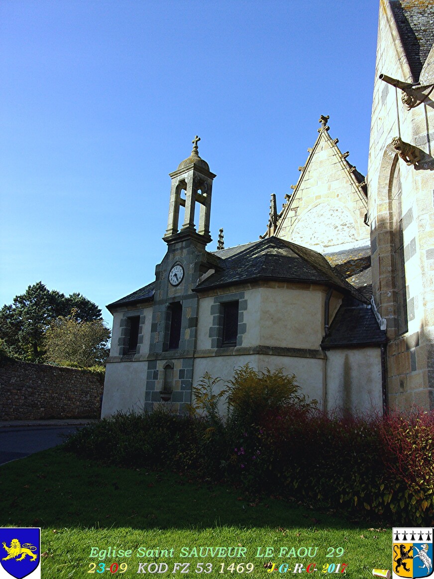 Eglise Saint  SAUVEUR  2/2  LE FAOU 29        D   04/11/2018