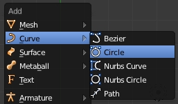 Ajouter un cercle Bézier