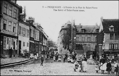 Promenade dans Picquigny en 1900
