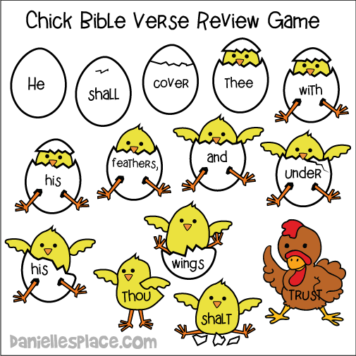 Chick bible verset review game