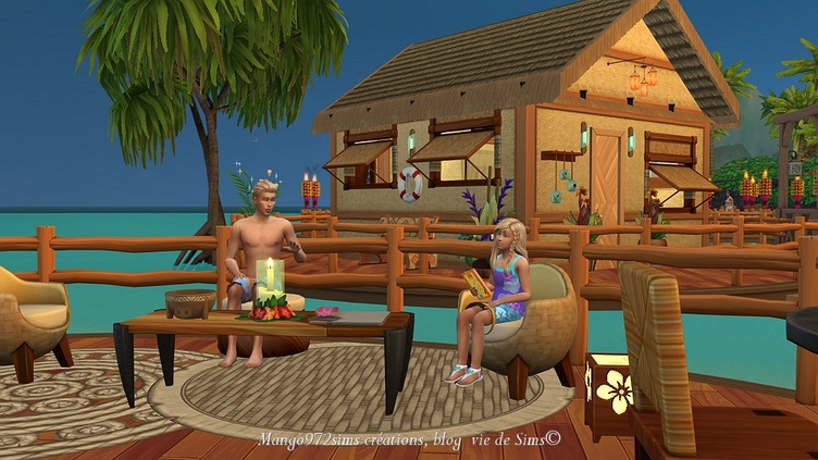 Les Sims 4 : L'hôtel bulles du Paradis