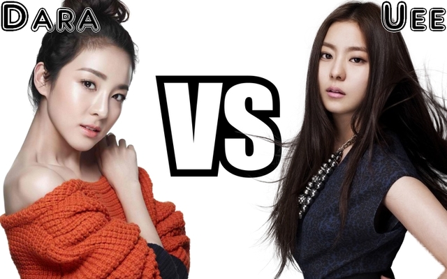 Dara (2NE1) vs Uee (After School) - Round 1 S2