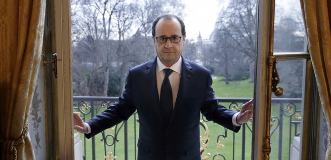 Le président Francois Hollande ne parvient pas pour le moment à redresser durablement sa cote de popularité. AFP PHOTO/ POOL / PHILIPPE WOJAZER (Philippe Wojazer/AFP)