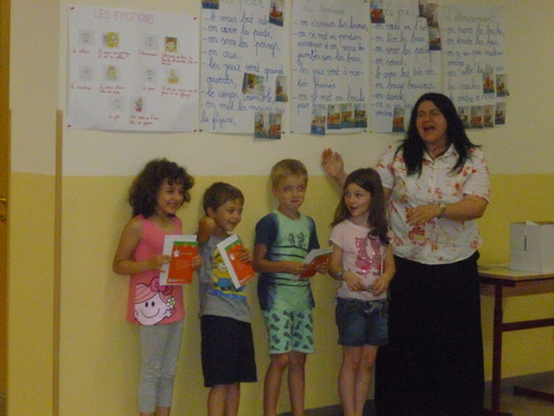 Remise des prix du défi-lecture