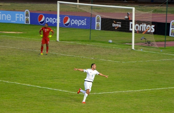Mercredi 9.12.2015 à Dakar Demi finale CAN U23 EN-AFS 2-0