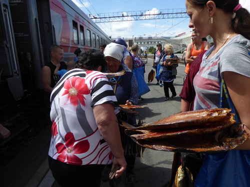 Voyage Transsibérien 2017, le 13/07, 6ème jour, dans le train entre Ekaterinbourg et Novosibirsk