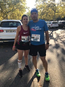 Mon Semi-Marathon de TOULOUSE en duo !