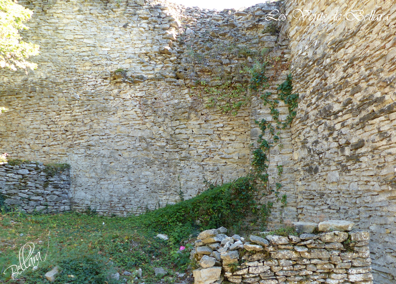 Crémieu  - Remparts du prieuré bénédictin de Saint-Hypolyte - 13ème siècle - 3