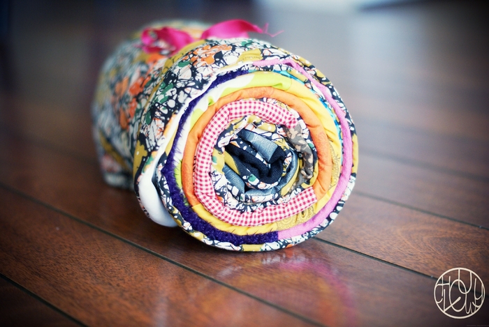 DIY - Tuto : Le tapis des couleurs