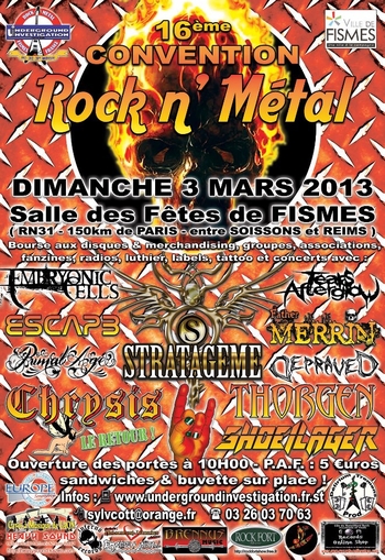 Convention Rock N Metal_Fismes 2013