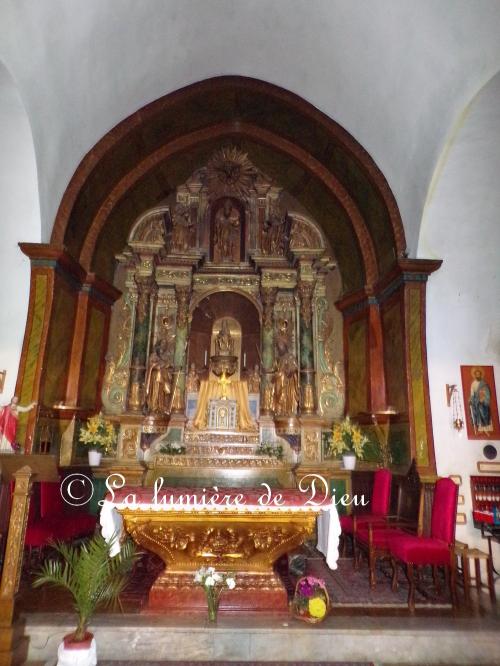 Font Romeu, l'église Saint Martin d'Odeillo