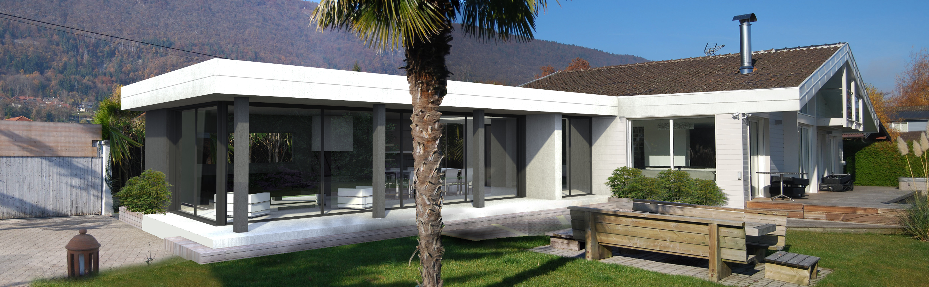 Villas contemporaines luxueuses cote d'azur maison contemporaine