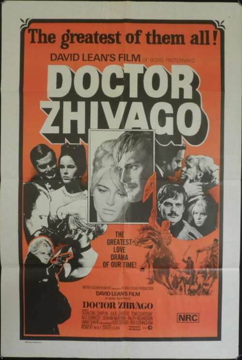 DOCTEUR JIVAGO - OMAR SHARIF BOX OFFICE 1966
