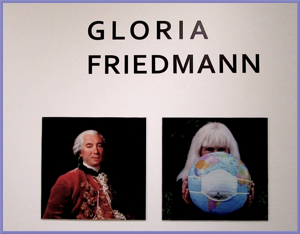 Gloria Friedmann a exposé au musée Buffon de Montbard....