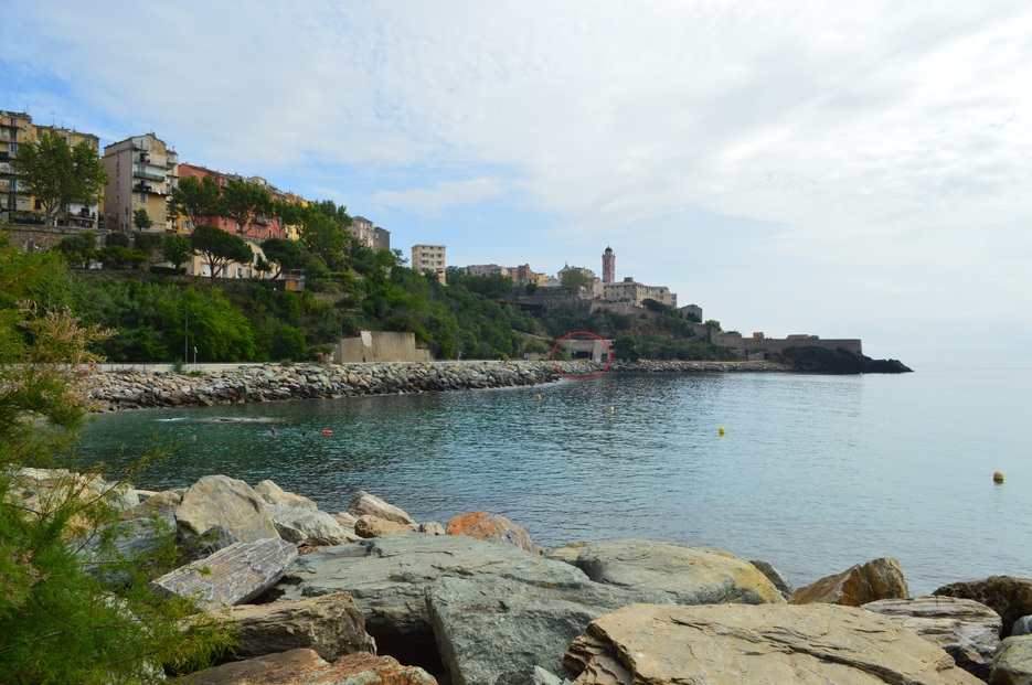 Bastia, promenade de l'Arinella