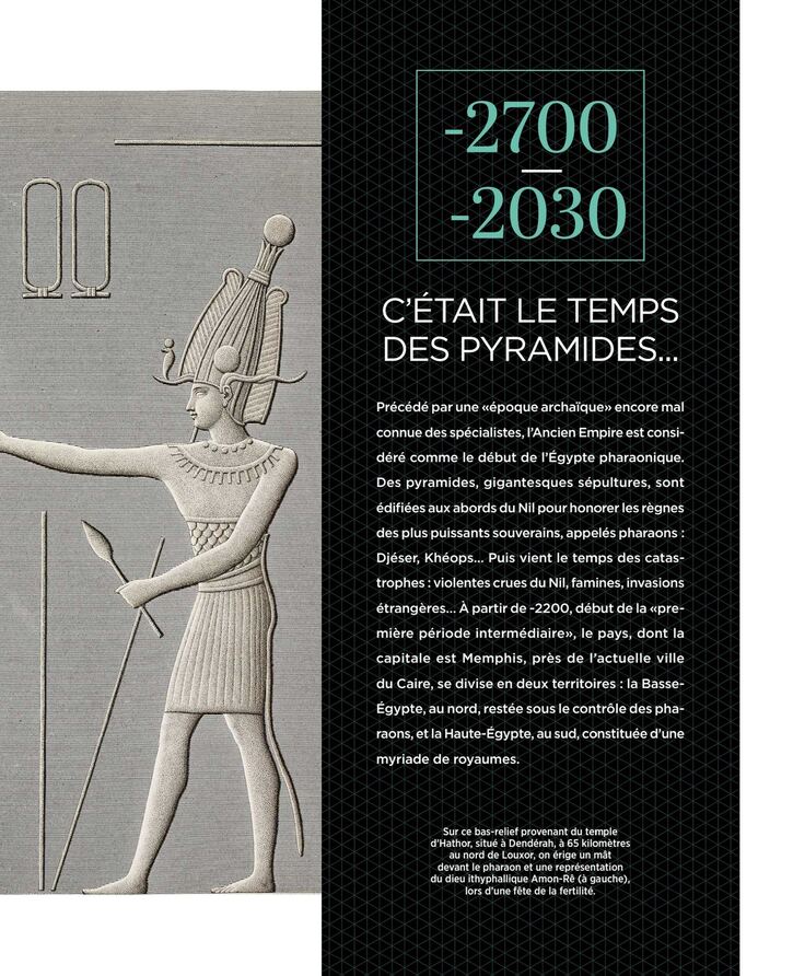 Histoire Ancienne 2: Égypte - -2700 - 2030 - C'était le temps des pyramides (2 pages)