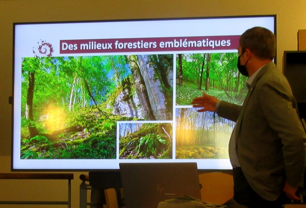 Les Amis du Musée du Pays Châtillonnais ont rencontré le nouveau Directeur du Parc National des Forêts