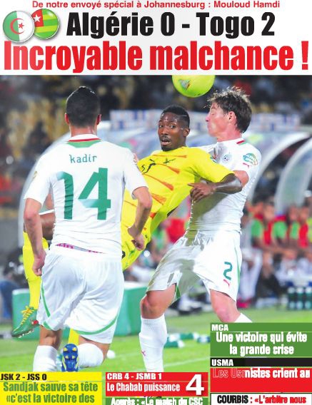 Samedi 26.01.2013 Rustenburg TOGO-EN 2-0 CAN  2013