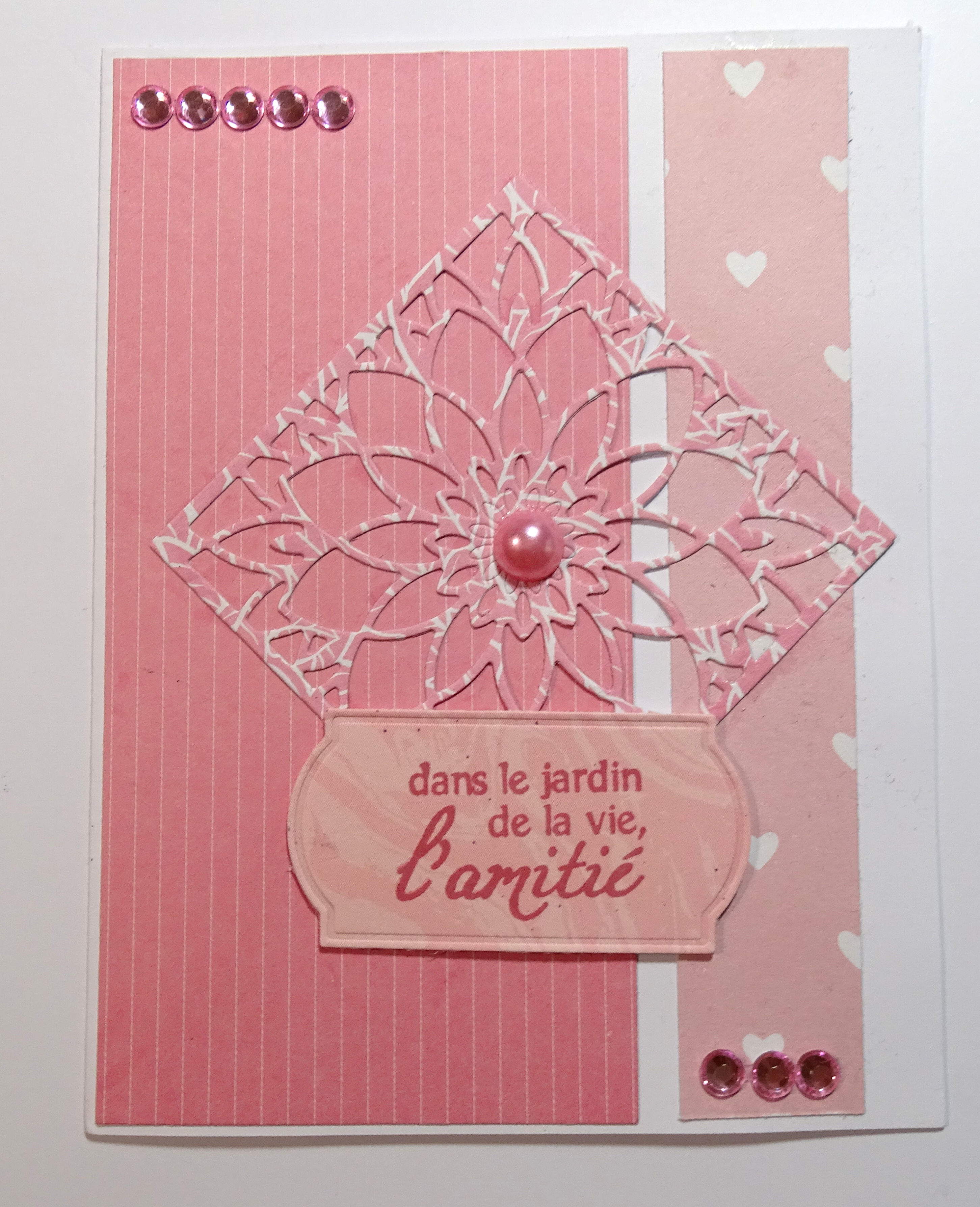 Pochette surprise théière cartes romantiques