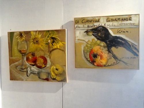 "Envie de couleurs" la nouvelle exposition de Karin Neumann à Nesle...