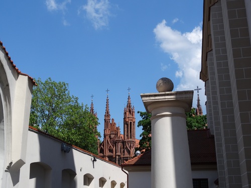 Vilnius: l'église Zaint Miçel Archanze