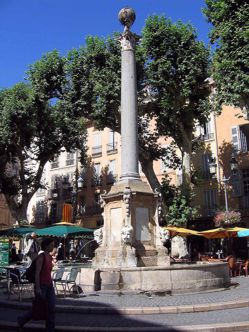 Fontaines à Aix-en-Provence
