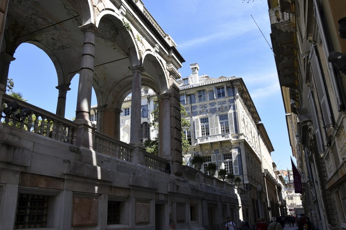 Gênes - Via Garibaldi - Palazzo blanco