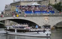 story life olympic games paris 2024 boat seine 