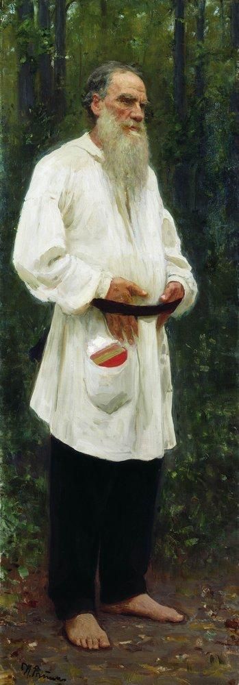 Leo Tolstoy, by Ilya Repin