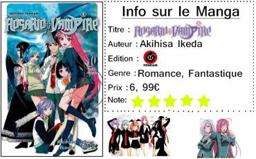 ~Rosario Vampire saison I & II