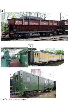 vapeur resistance différents types  wagons