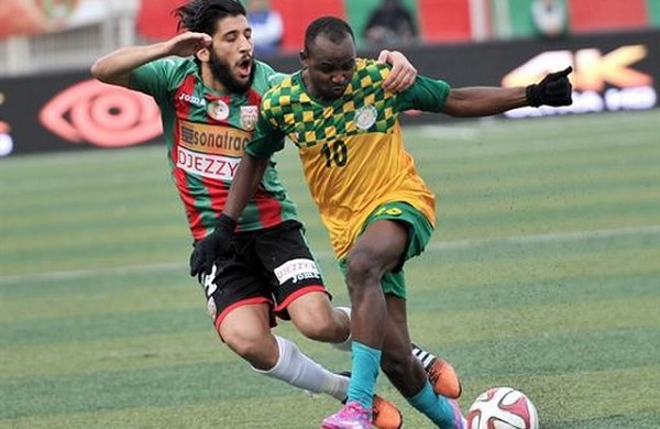 Samedi 14.02.2015 à Bologhine coupe de la CAF préliminaire MCA-Sahel SC  Niger 0-0