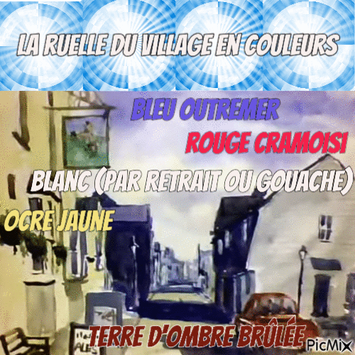 Dessin et peinture - vidéo 4115 : Comment peindre une ruelle de village ? - aquarelle.