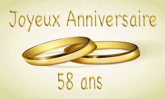 ANNIVERSAIRE DE MARIAGE