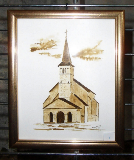 Exposition de peinture à la chapelle de Saint-Phal pour les journées du Patrimoine