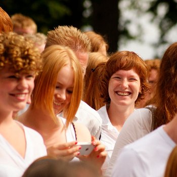 aux pays-bas, la couleur rousse revient en force grâce à la journée des rouquins