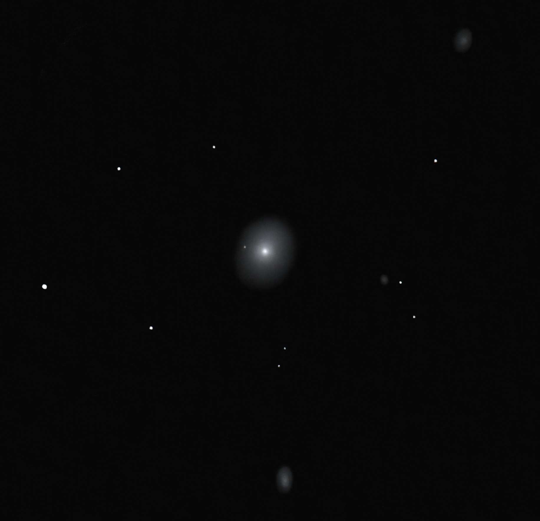 M49 galaxy