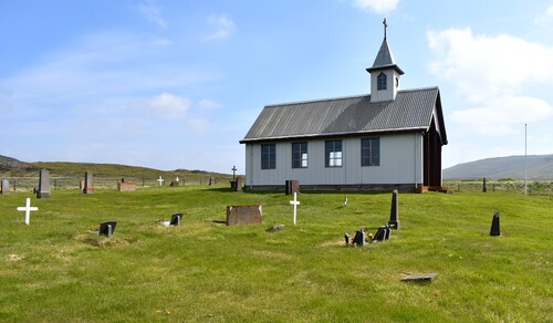 De Móar à Raven Cliff (Hrafnabjörg)