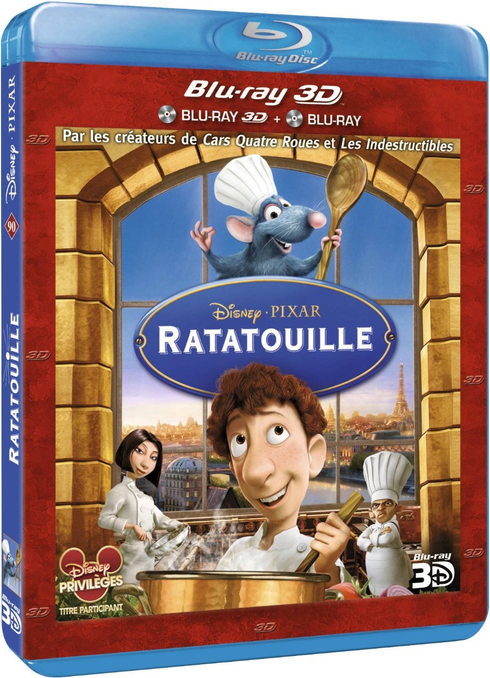 Blu-ray 3D] Ratatouille - Le cinéma du loup