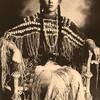 Gertrude Three Finger, Cheyenne.(1869-1904) Photographie de William E. Irwin