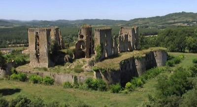 LE CHATEAU DE LAGARDE PRES DE MIREPOIX
