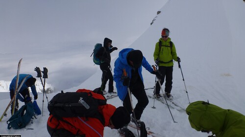 Dimache 25 février, col de la Valette