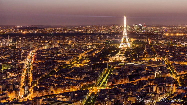 Paris : la capitale vue de la tour Montparnasse