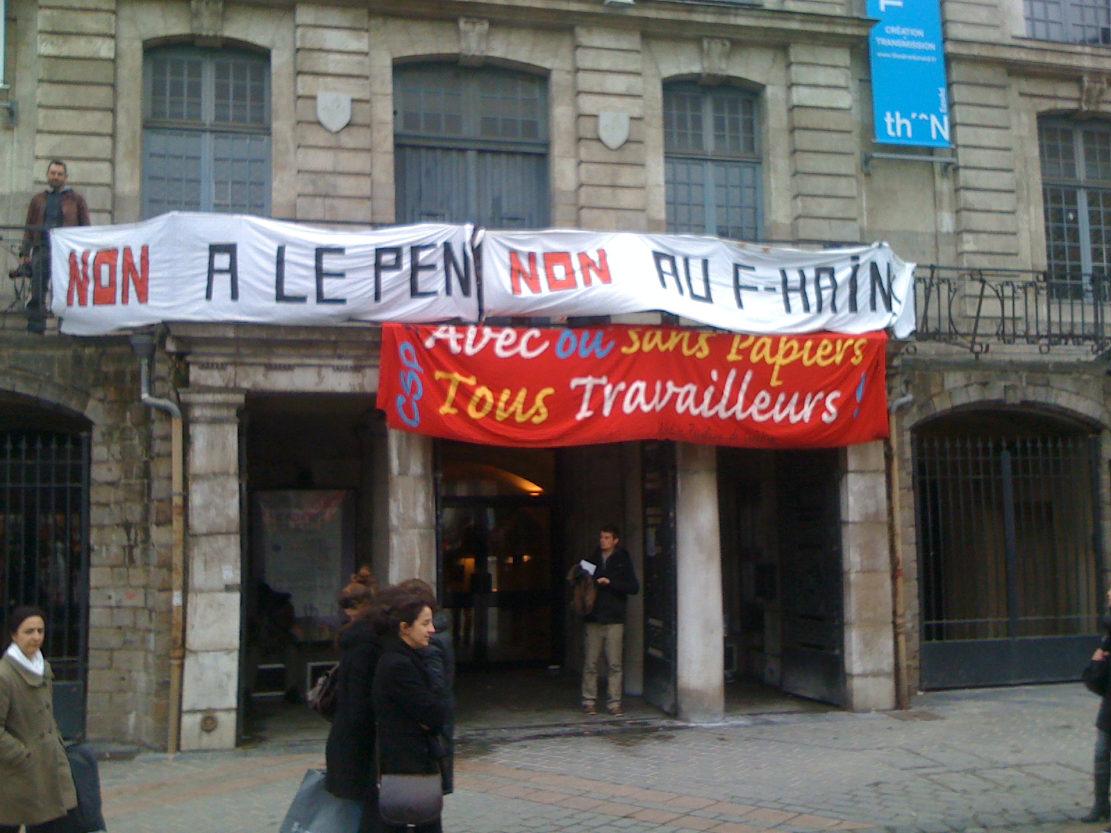   Rassemblement anti-fasciste le 18 février à Lille
